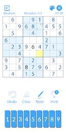 Sudoku - Classic Logic Puzzles Ảnh chụp màn hình 2