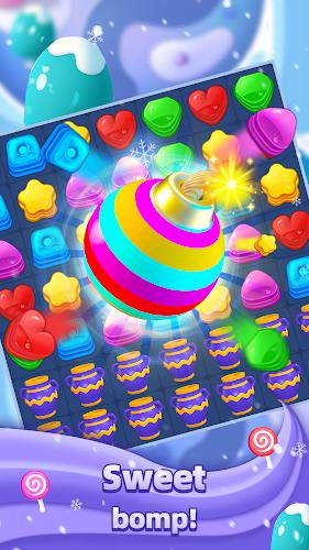 Sweet Candy Cat Puzzle Game Schermafbeelding 2