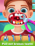 Dentist Doctor Hospital Games Captura de pantalla 0