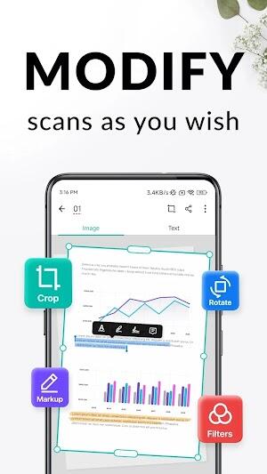 CamScanner - 文檔掃描 PDF生成應用截圖第1張