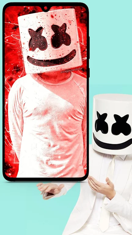 Marshmello Wallpaper Zrzut ekranu 0