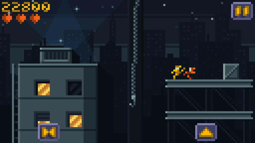 Pixel Parkour Fight Captura de tela 1