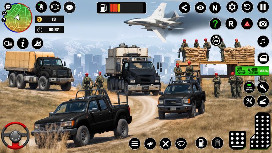 Army Truck Game: Driving Games Captura de tela 2