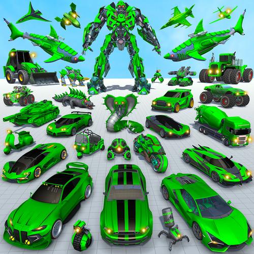 Shark Robot Car Game 3d應用截圖第0張