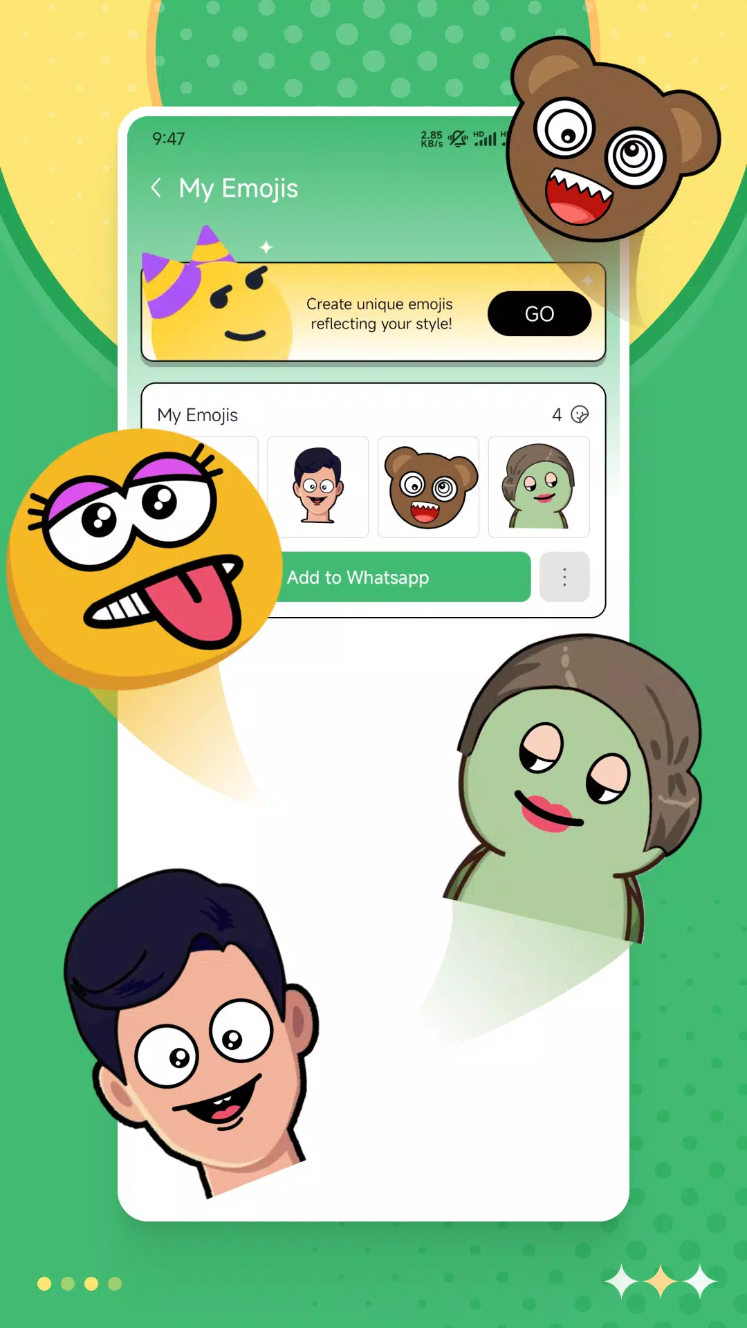 Emoji Maker.Style ภาพหน้าจอ 3
