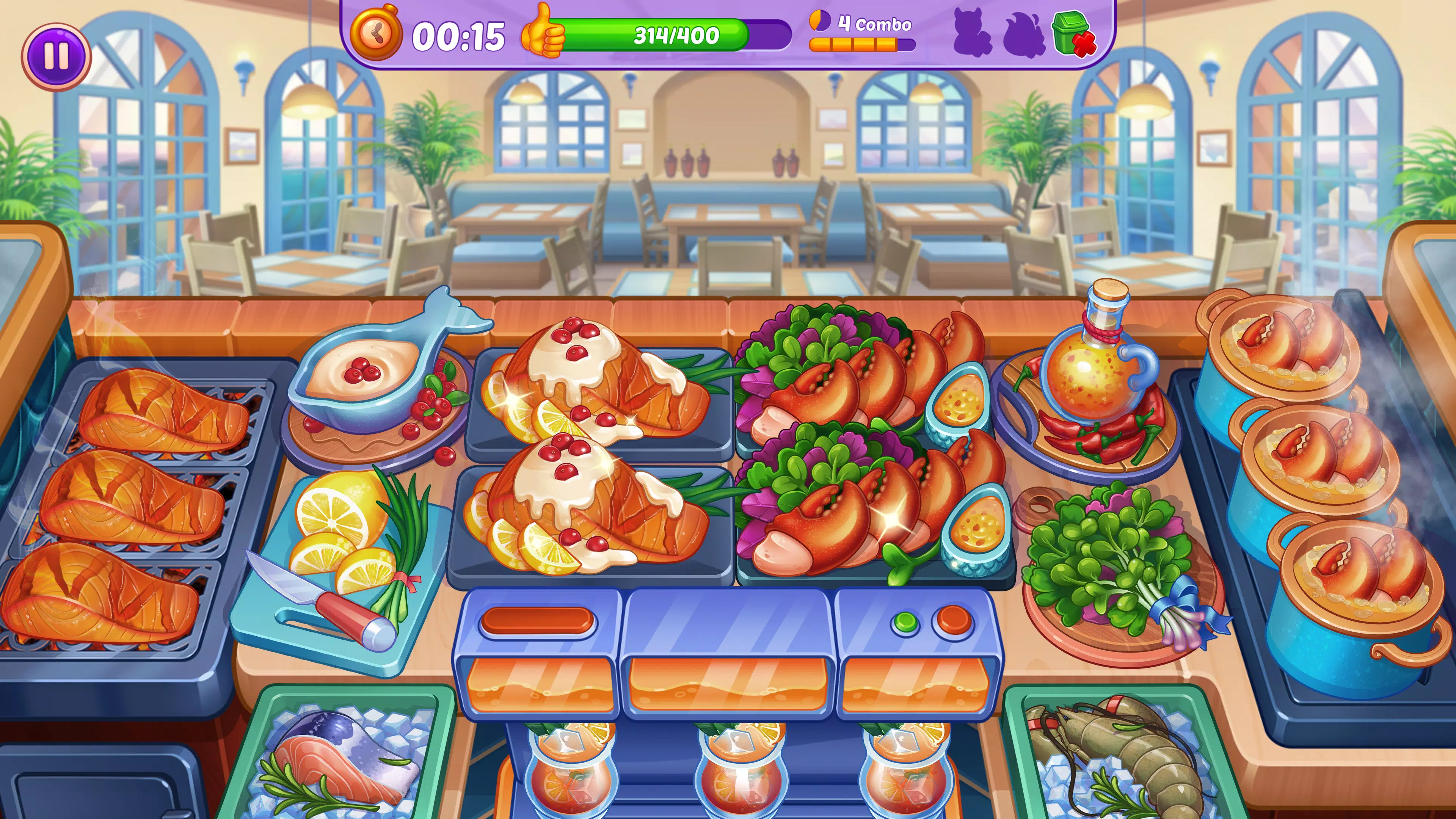 Cooking Crush: koch spiele Screenshot 1