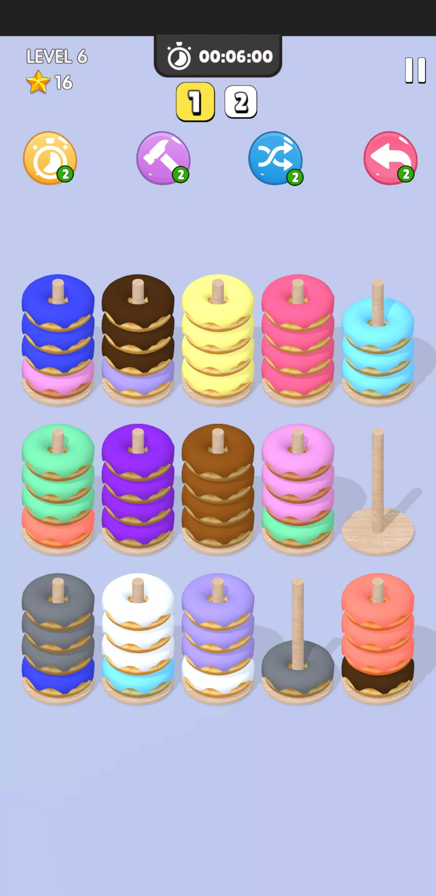 Donut Sort Скриншот 2