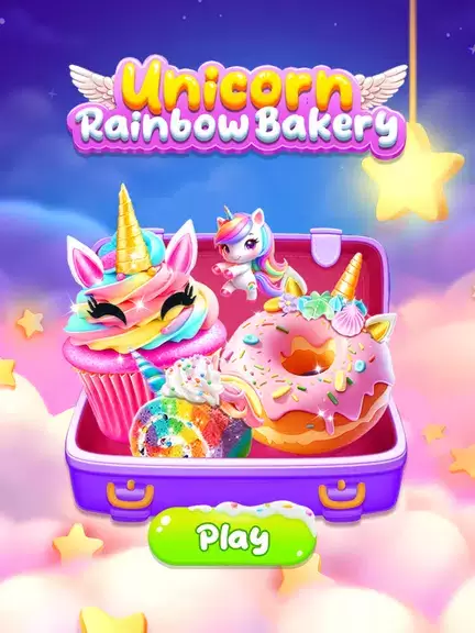 Princess Unicorn Desserts Zrzut ekranu 0