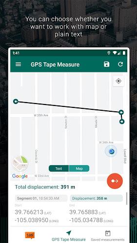 My GPS Tape Measure应用截图第1张