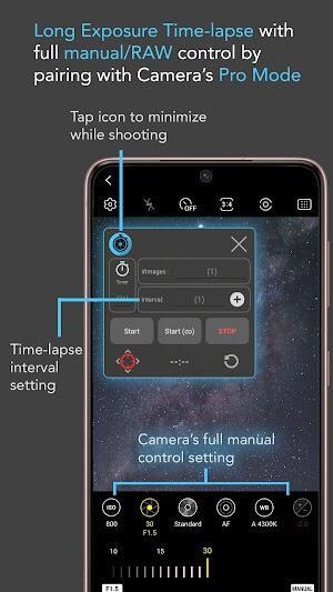 Intervalometer for TimeLapse Скриншот 2