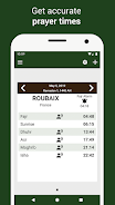 Prayer times: Qibla & Azan Tangkapan skrin 1