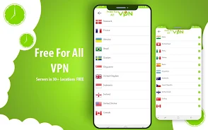 GreenVPN - SuperVPN Master Скриншот 1