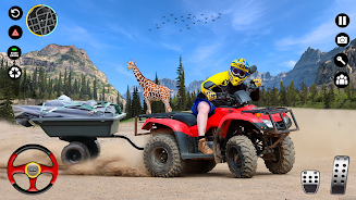 Offroad Quad Bike Games ATV 3D Captura de pantalla 2