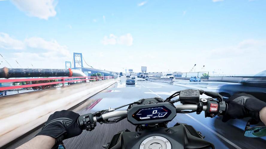 Traffic Moto Bike Rider City Captura de tela 3