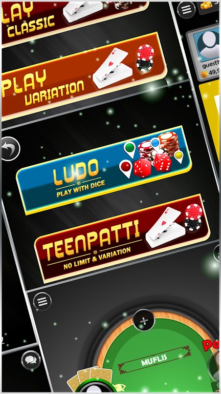 Game Of Clubs Teen Patti (3 Card Poker) and Ludo應用截圖第1張