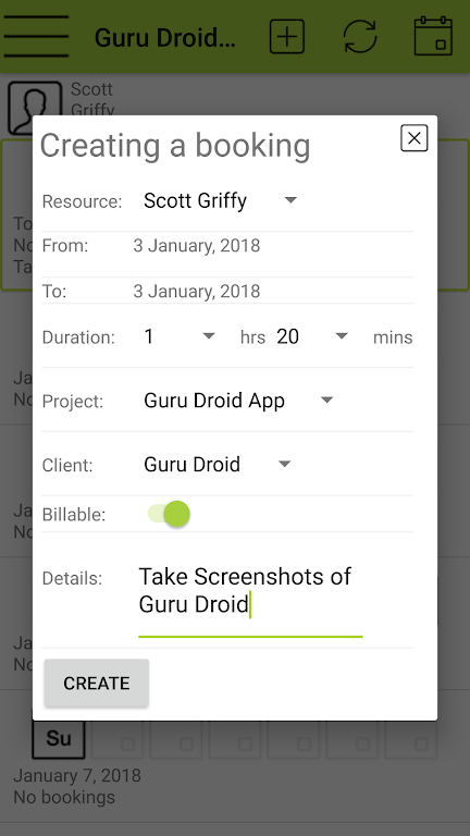 Guru Droid スクリーンショット 2