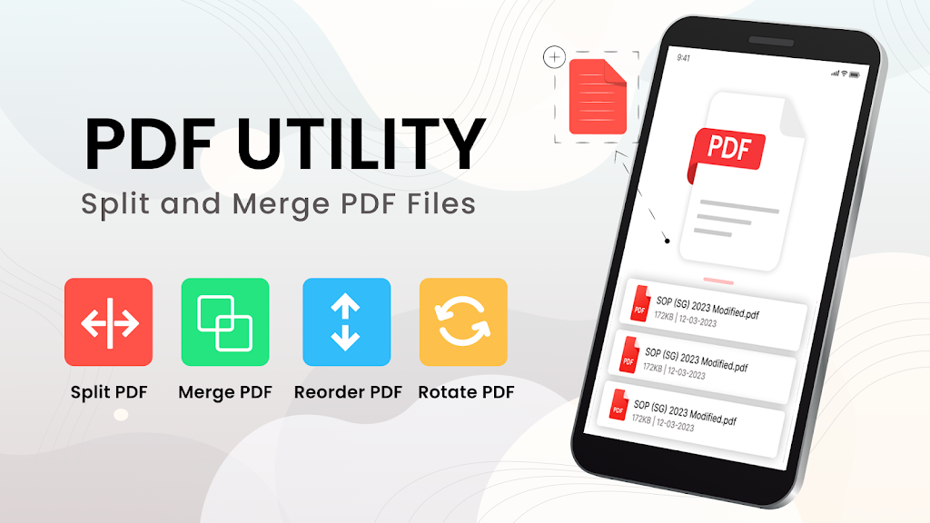 拆分和合并 PDF 文件应用截图第0张