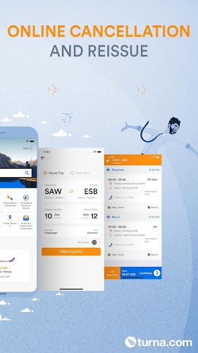 Turna - Flights and Bus Trips Screenshot 1