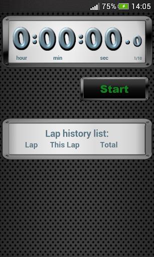 Stopwatch Screenshot 1