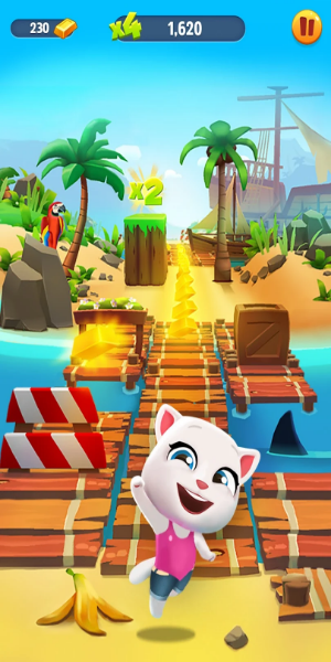 Talking Tom Gold Run Ảnh chụp màn hình 2