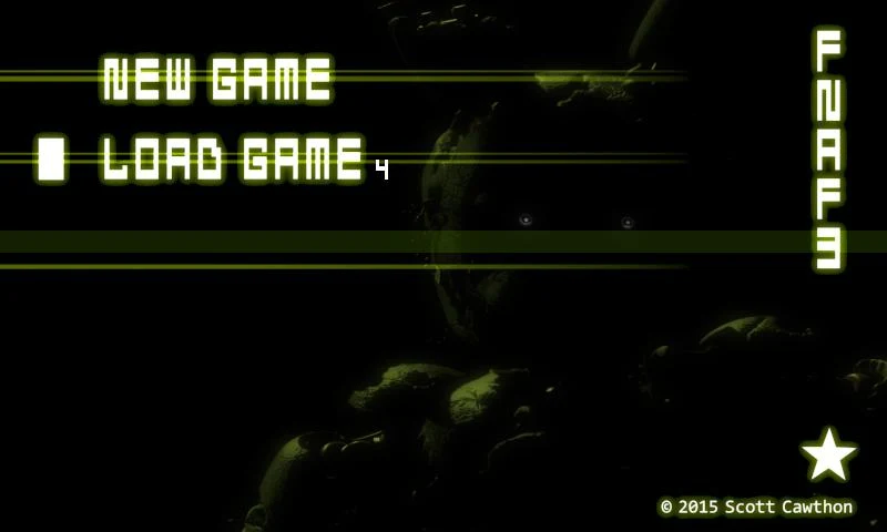FNAF 3 Zrzut ekranu 0