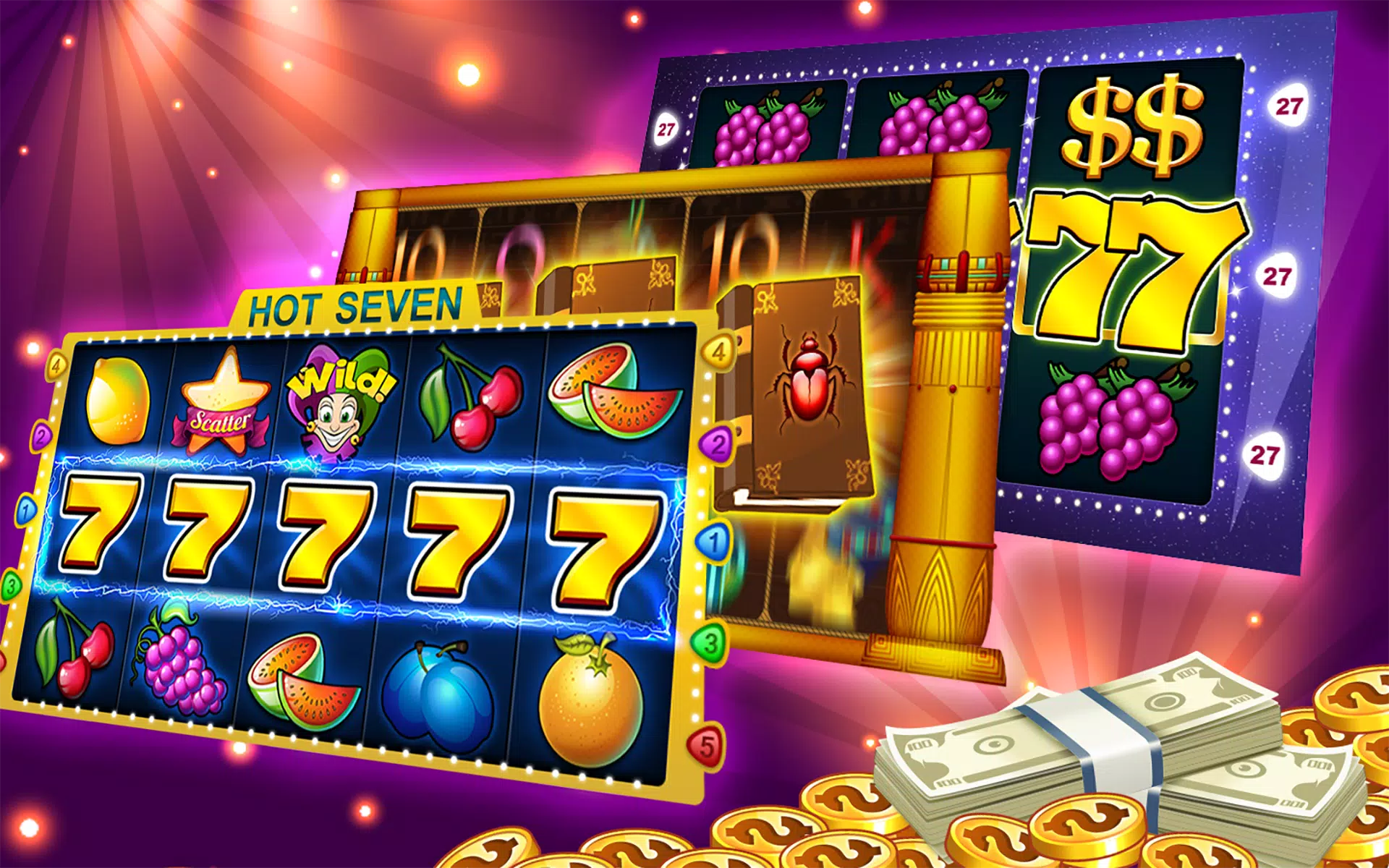 Slot machines - Casino slots ภาพหน้าจอ 1