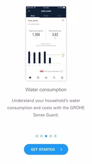 GROHE Sense Schermafbeelding 2