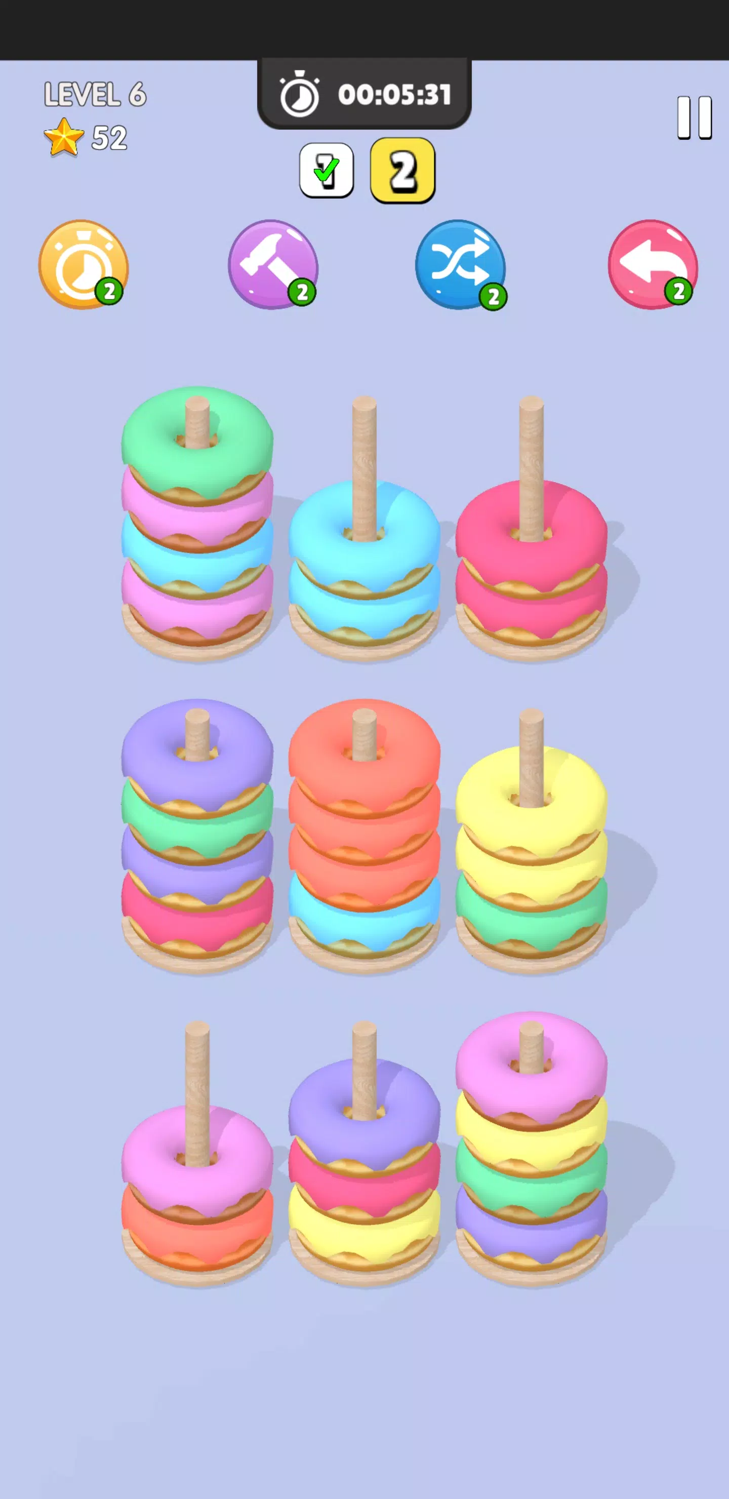 Donut Sort Скриншот 3