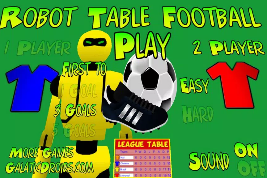 Robot Table Football スクリーンショット 2