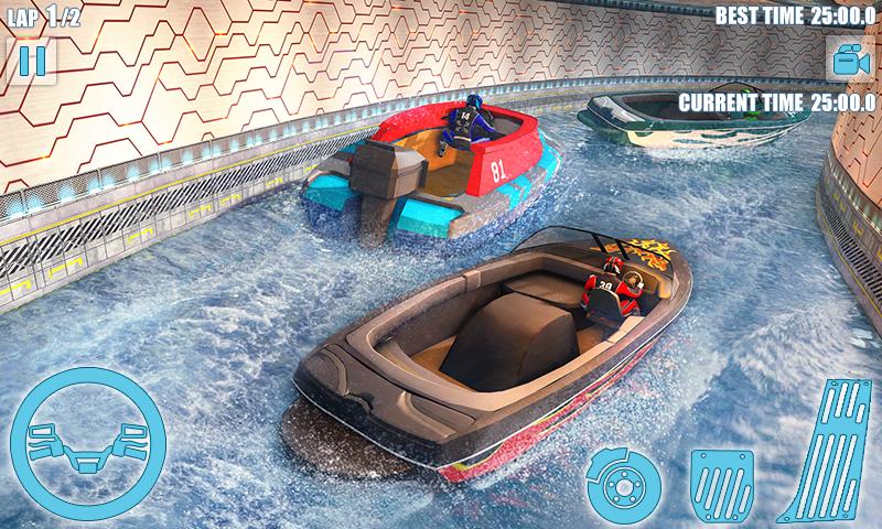 Speed Boat Crash Racing ภาพหน้าจอ 0