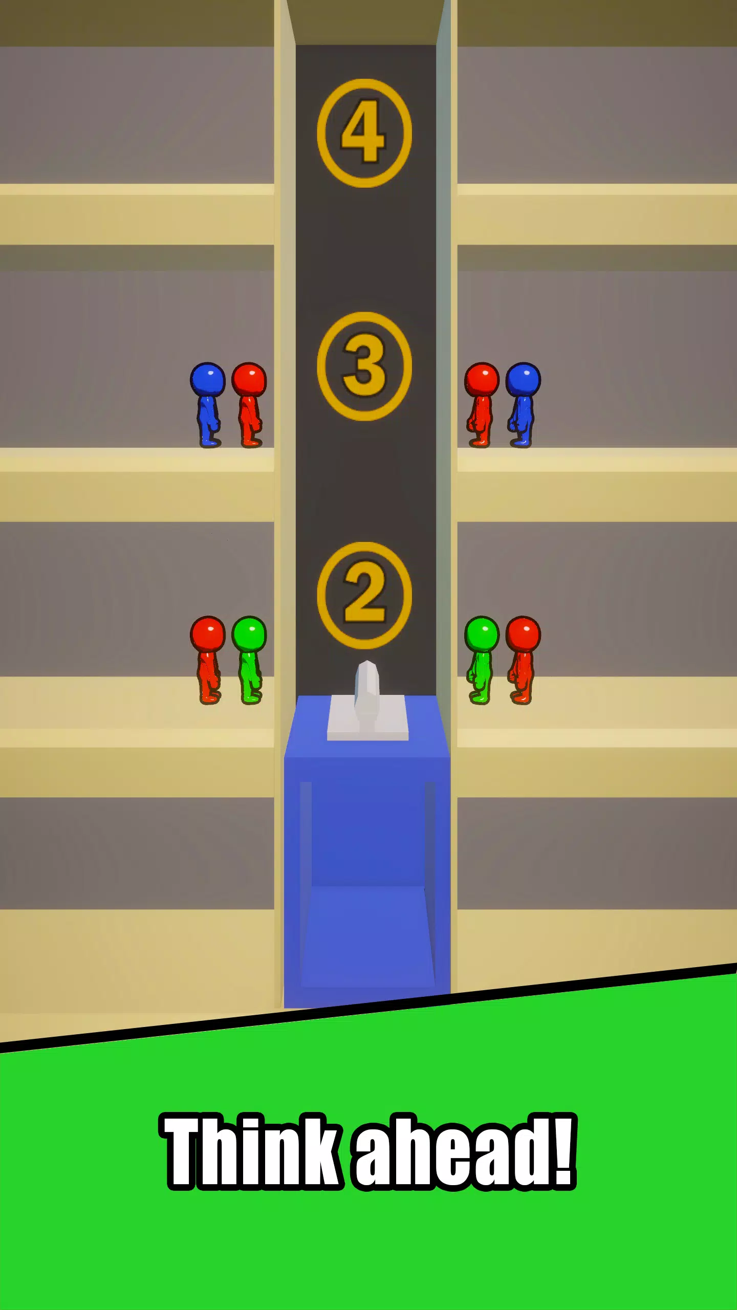 Lift Traffic: elevator game Tangkapan skrin 3