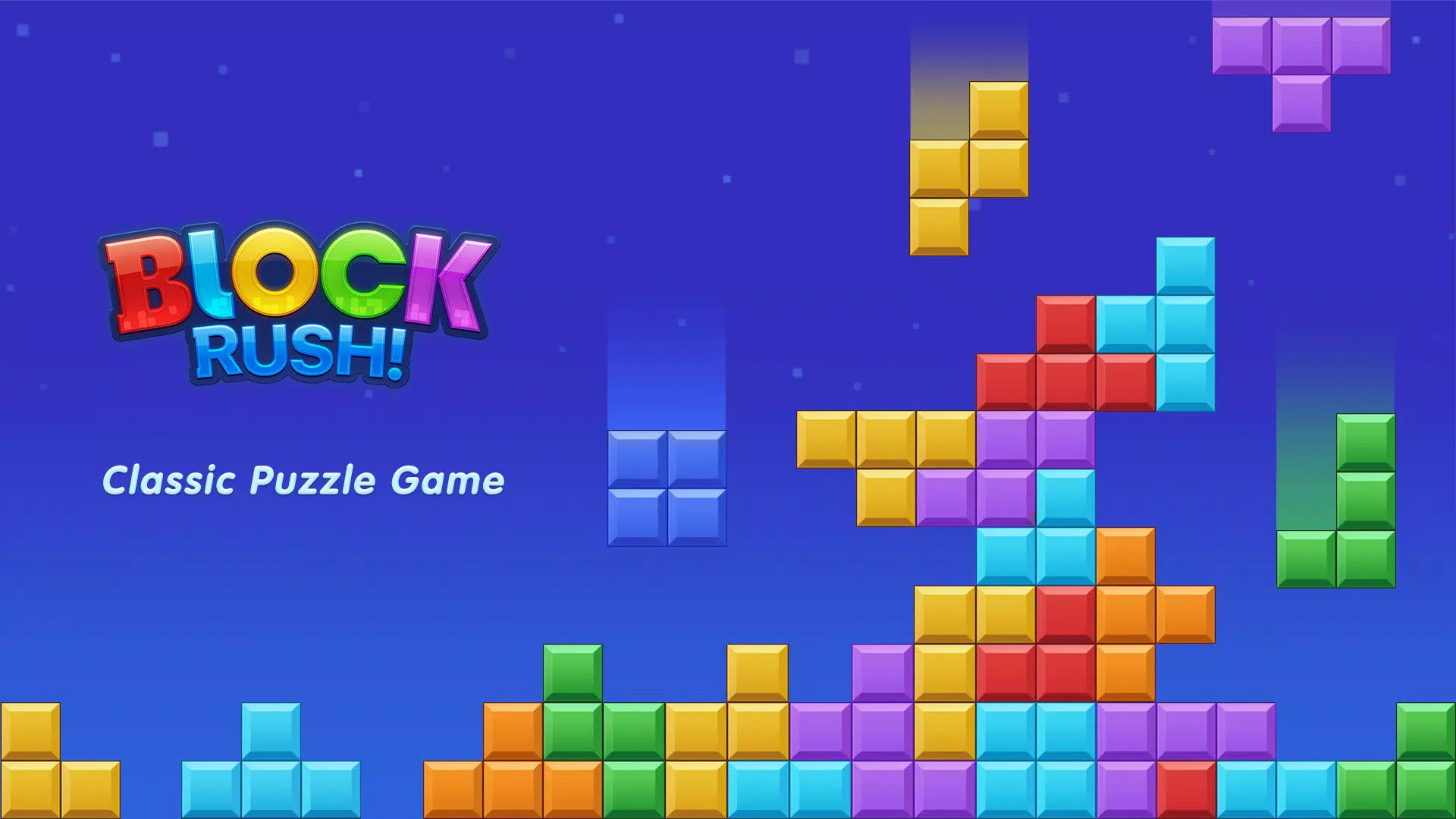 Block Rush - Block Puzzle Game Tangkapan skrin 0