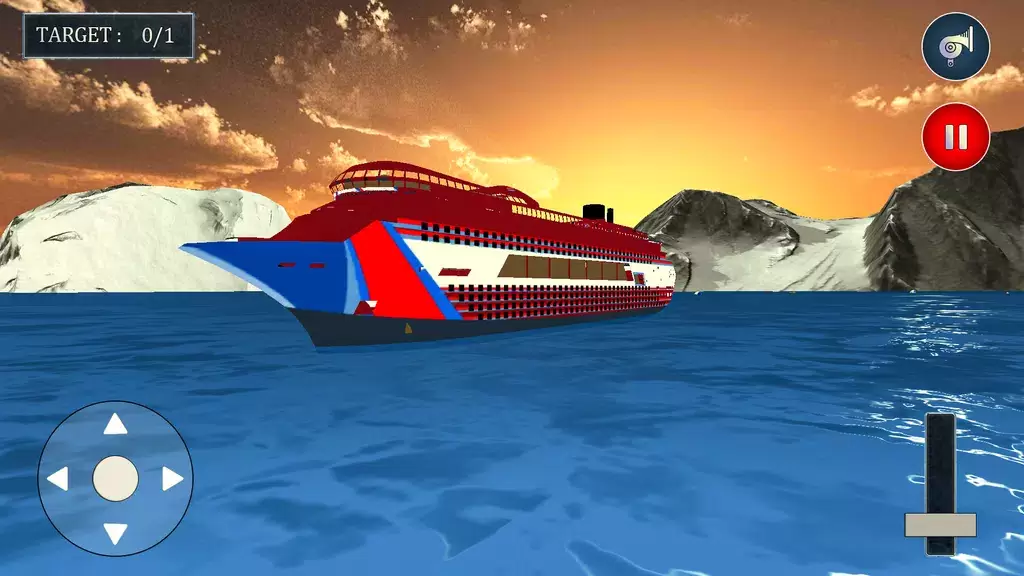 Sea Captain Ship Driving Sim スクリーンショット 1