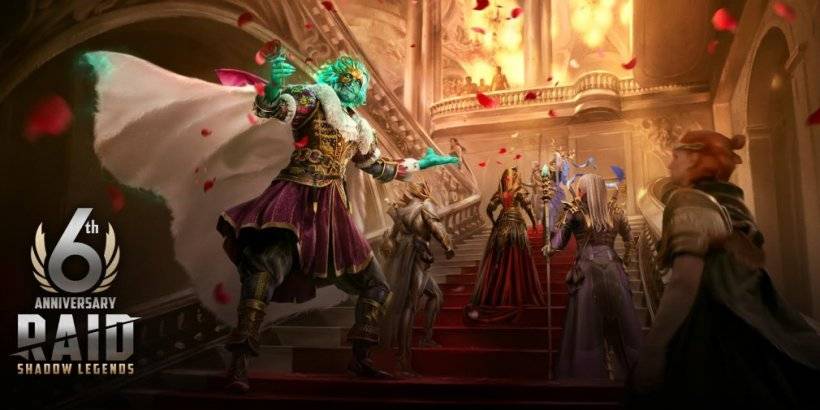 Galek Stars in Raid: Shadow Legends 'sechstes Jubiläum auf Aptoide