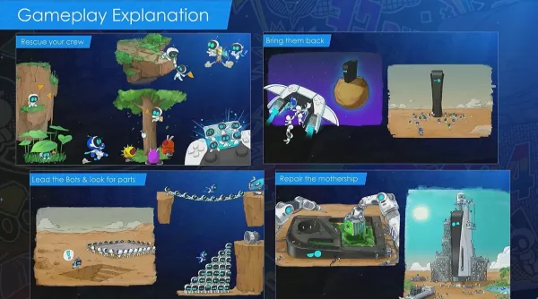 Astro Bot: Contenido no utilizado revelado - Nivel de vuelo de pájaros y Astro sin cabeza