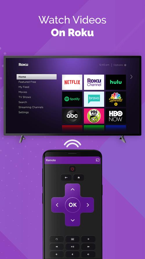 Remote Control for Roku TV Zrzut ekranu 3