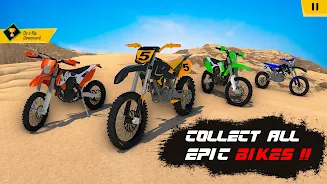 Dirt Bike Stunt Games Capture d'écran 0