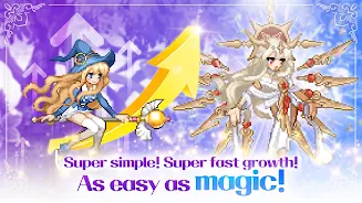 Magical Girl: Idle Pixel Hero 스크린샷 2