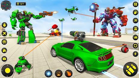 Drone Robot Car Game 3D Captura de pantalla 3