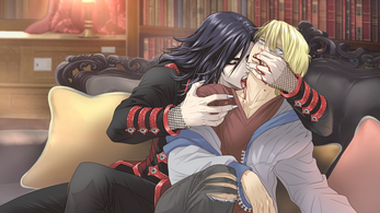 Vampire Slave: A Yaoi Visual Novel Capture d'écran 1