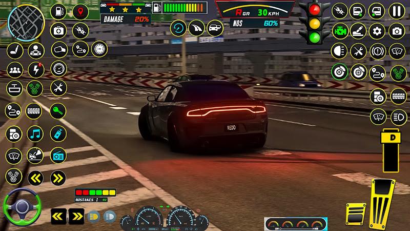 US Car Driving Simulator Game स्क्रीनशॉट 2