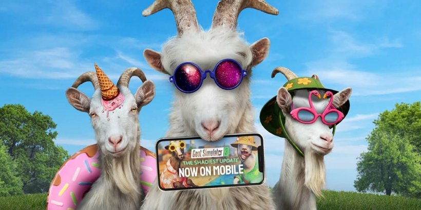 Goat Simulator 3 Ajoute les manigances estivales au mobile