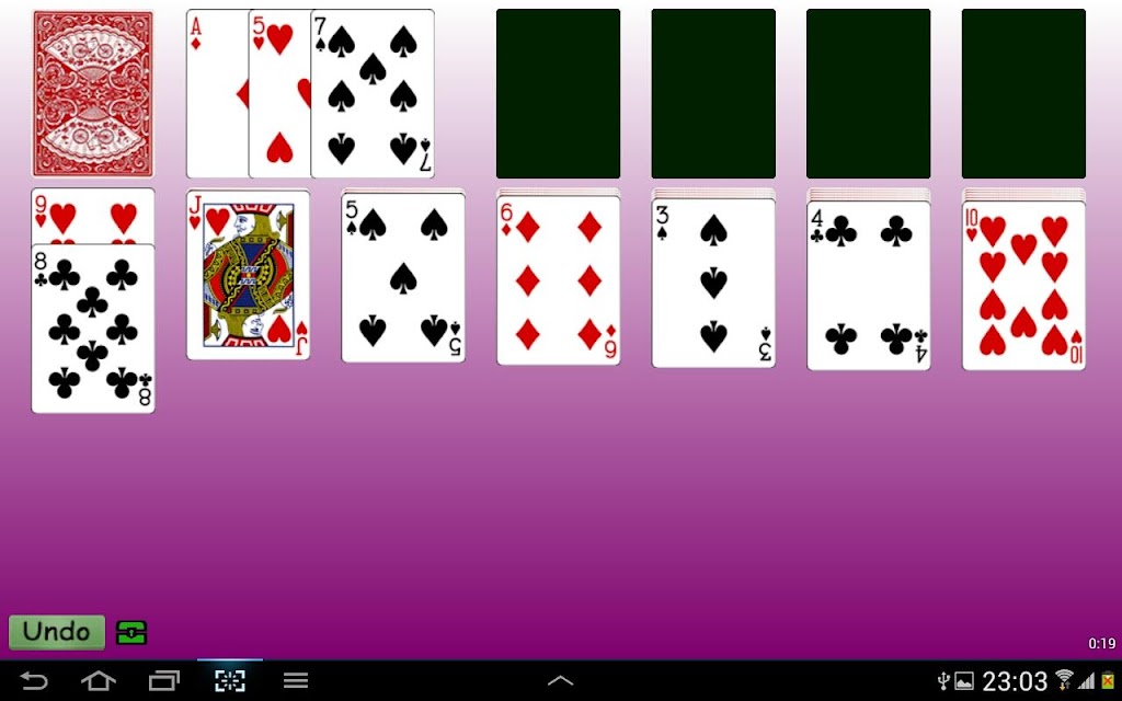 Klondike Solitaire Cards Captura de tela 3