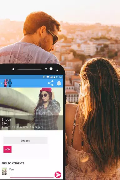 Teen Chat Room: Teen Dating App - Meet Teenagers Ekran Görüntüsü 0