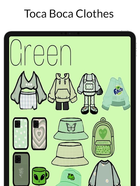 Toca Boca Clothes Ideas ภาพหน้าจอ 0