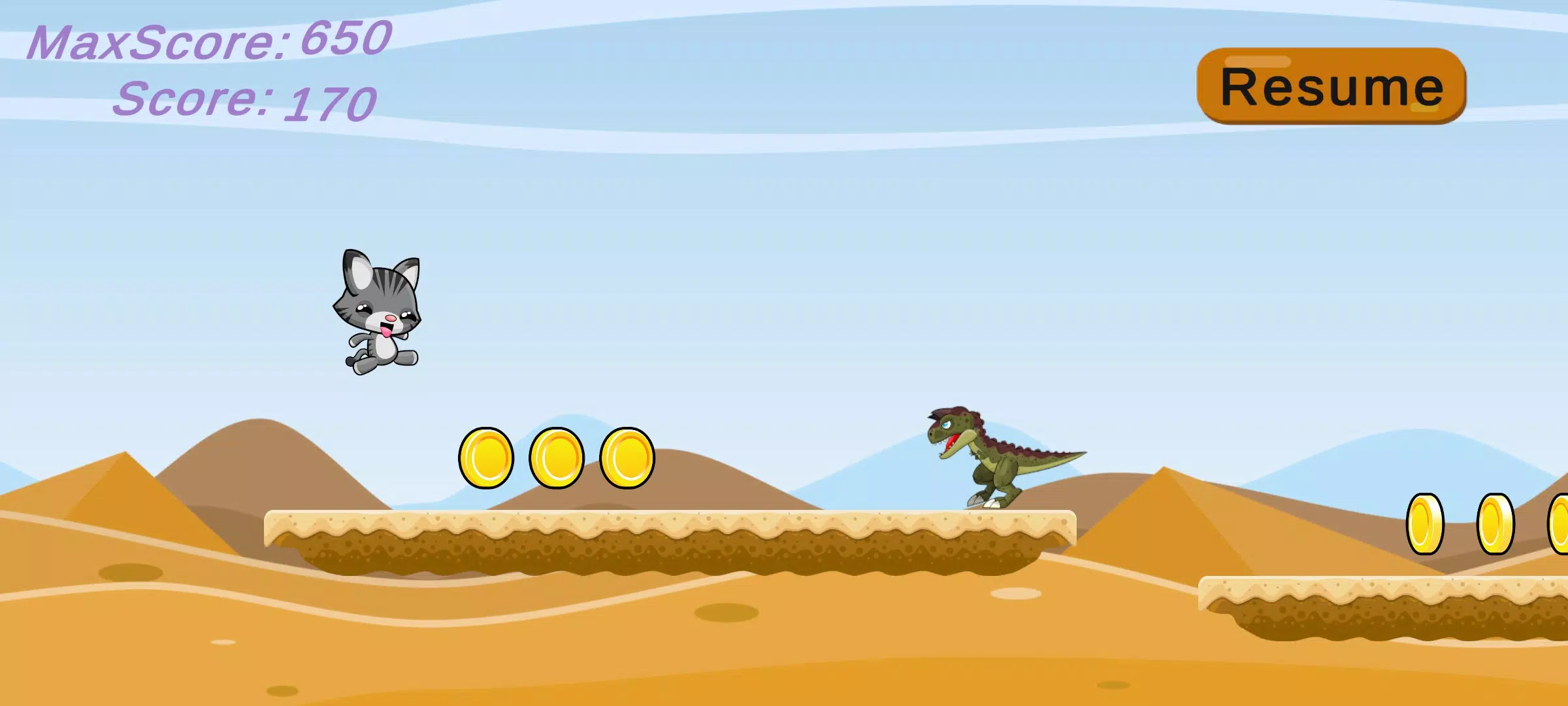 Cat Runner Adventure應用截圖第2張