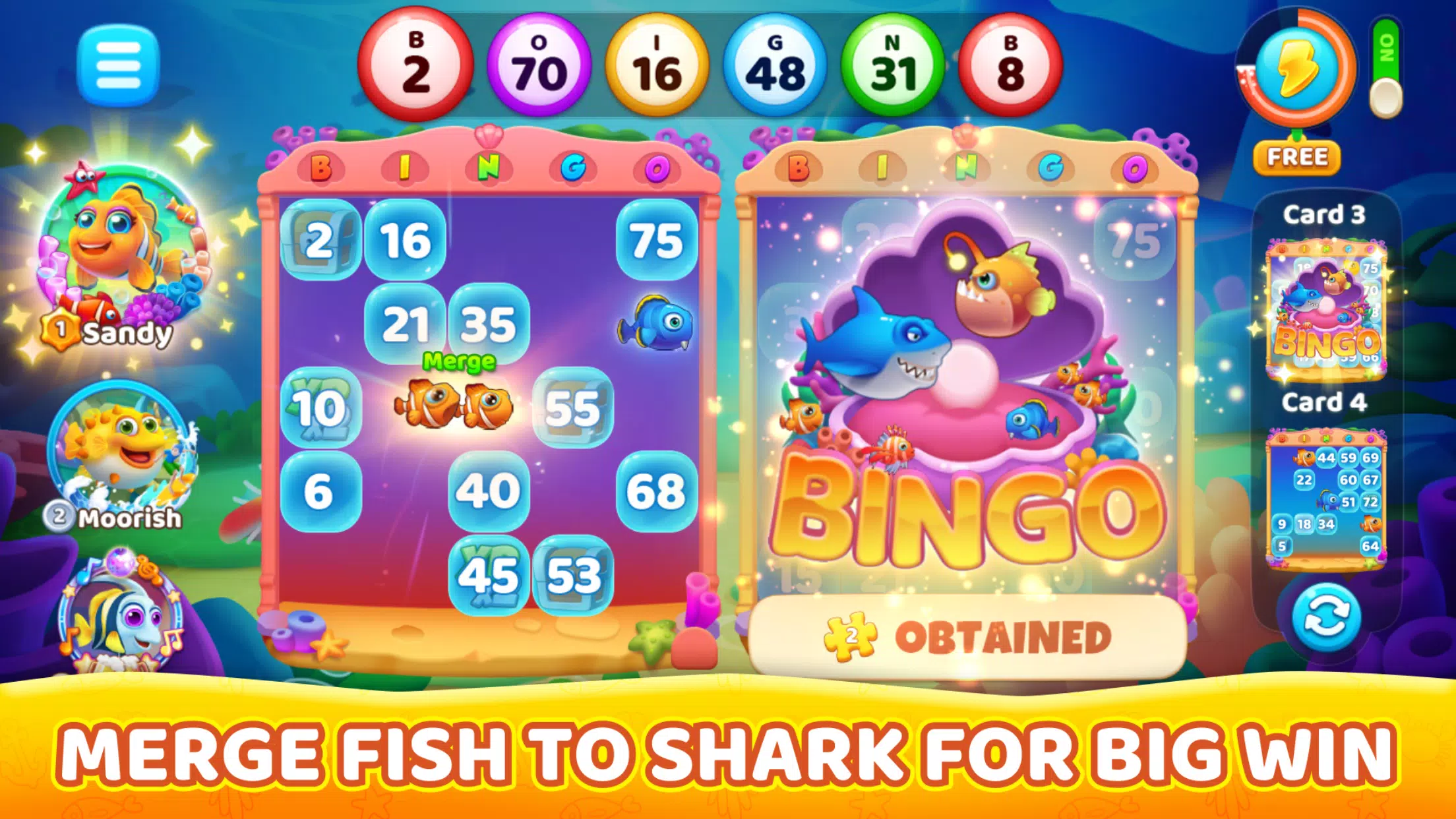 Bingo Ocean Скриншот 3