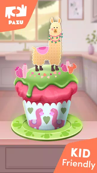 Cupcake maker cooking games Tangkapan skrin 2