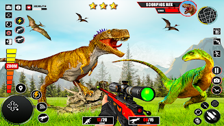 Animal Hunter:Dino Shooting Captura de pantalla 0