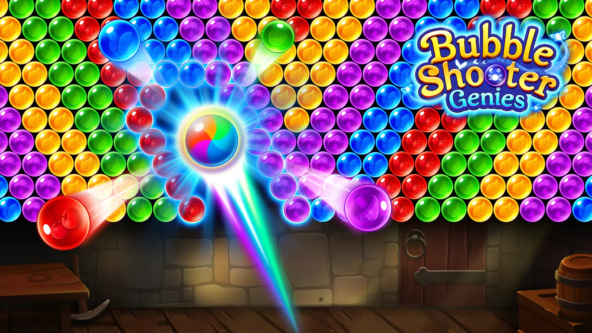 Bubble Shooter Genies Zrzut ekranu 2